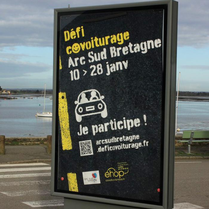photo affiche panneau de bord de route